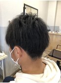 ポイント縮毛矯正ショート