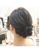 シェルベアー 銀座四丁目(Shell Bear)&nbsp;大人女性のための#結婚式参列ヘアセット#３０代 #４０代 #５０代