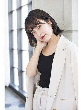 トティア 梅田(Totia) 【Totia梅田】美フォルムショートボブ×艶カラー