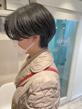 シー 柏(sii.) 【sii.柏】横顔美人に丸みミニーショート