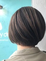 ドロップバイドロップ(drop by drop) ショート ボブ ハイライト ミックス