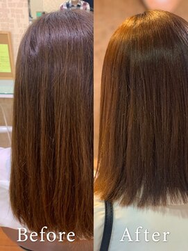 アークスヘアー 大人かわいい☆フェアリーな透明感&ツヤ感ブラウンベージュ