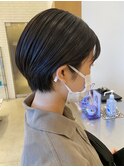 黒髪　ショート