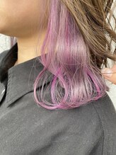 イヤリングカラーでスタイリングを楽しむ◎《仙台/イルミナカラー/イヤリングカラー/ダブルカラー》