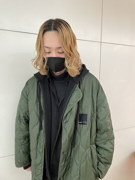 クララ サカエ(CLALA Sakae LA.DONNA group) パーマ風スタイリング