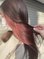 ロイジー(roijir) 表参道roijirインナーカラー×ピンクカラー