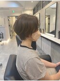 大人可愛い ショート ボブ◎宮城