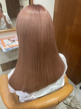 ボンズサロン オモテサンドウ(BONDZSALON OMOTESANDO)の写真/圧倒的な艶・透明感を叶える髪質改善カラーがおすすめ！ハイクオリティな技術力でこだわりのヘアに導く。