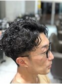 大人メンズパーマ