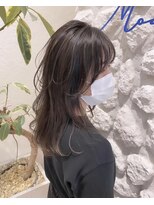 モアナ バイ ヘッドライト 二俣川店(Moana by HEADLIGHT)&nbsp;Moana#レイヤーカット#ベージュブラウン#前髪