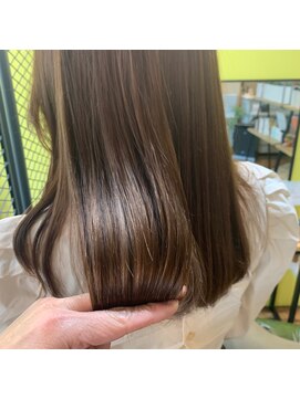 アングル(angle) [angle/西新駅]ハイライト艶カラー