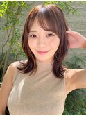 ミディアムヘア[ショート/ボブ/韓国/トリートメント/縮毛矯正