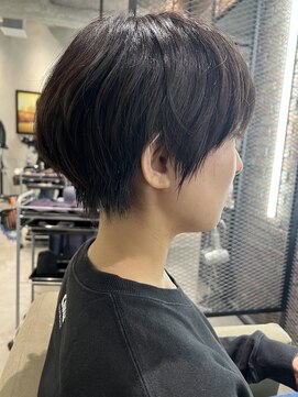 ベイショア(Bay Shore NY) メンズライクヘルシースタイルニュアンスカラーマッシュパーマ