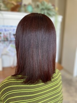 ラソヘアーオアシス(Laso hair oasis) グレーカラー(ピンク系)