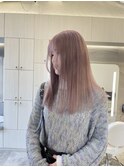 柔らかピンクベージュ