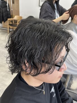 ラヴィズムバイフィフス(LUVISM by fifth) 波巻きパーマツイストスパイラルパーマメンズ万代新潟駅