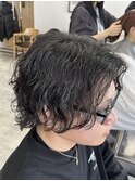 波巻きパーマツイストスパイラルパーマメンズ万代新潟駅