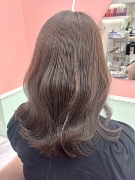 ガーランド(Girland) 【girland】赤み消しブラウン/韓国風/レイヤーカット