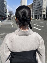 ビーハイブアヴェダ PARCO2店(BEHIVE AVEDA)&nbsp;【sakuya】卒業式ヘアアレンジ