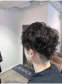 スパイラルパーマ
