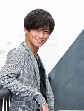 ララルーモ 渋谷公園通り店(LaLarOomo) 出来る男の束感マッシュショート