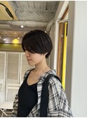 ハンサムショート/マッシュショート/グレーカラー/吉祥寺