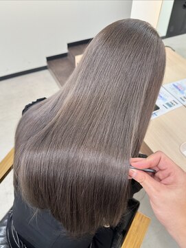 アリープパロット(ALEAP parrot) ストレートロング/艶髪/アッシュブラウン