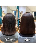 バサバサな髪もまとまる艶髪に