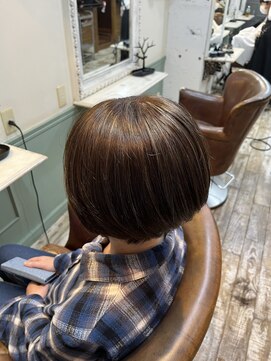 アズーア ヘアーアンドスパ(azure hair&spa) 40代50代 白髪ぼかし×大人ハイライト