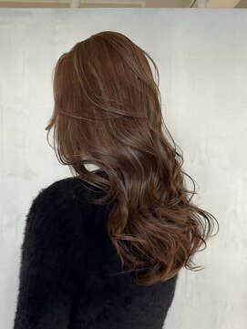 ロムーク 表参道(LOMKH) マロンベージュ×レイヤーカット