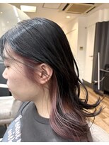 スペラヘアー 船橋店(SpeRa hair) インナーカラー×モーヴピンク