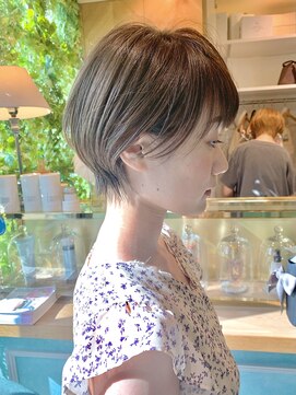 ロンドグロワール 大宮(Lond Gloire) イメチェン外ハネボブ美髪ワイドバングレイヤーショート/大宮