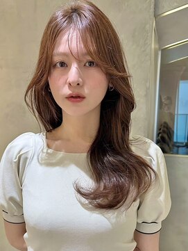 レーヴバイロンド 仙台(Reve by Lond) 前髪仙台くびれレイヤー髪質改善触覚縮毛矯正ミルクグレージュ