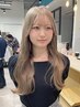【ハイトーンになりたい方】ケアブリーチトリプルカラー＋保湿トリートメント