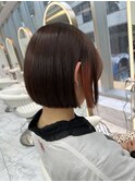 顔型別ヘアスタイル特集 /チェリーブラウン /ミニウルフ