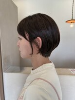 ミュゼプリュム(Musee plume)&nbsp;丸みショート/ツヤカラー