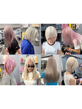 “今”気になるstyleはHUSKYで叶う★トレンド×圧倒的センスで理想のハイトーンへ[ダブルカラー/ブリーチ]