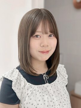 マッシュ 天王寺あべの(MASHU) 【天王寺/あべの】ブリーチなしオリーブベージュカラー