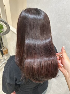 アッシュ 八王子店(Ash) 大人カシスボルドー/髪質改善カラー