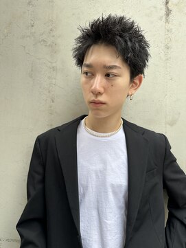 ロンドガルマン 名古屋(Lond GULLMAN) 【Lond GULLMAN江村】ドライスパイキーパーマショート