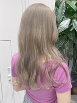 オプティマヘアー(Optima Hair)&nbsp;ブリーチ×アッシュベージュ