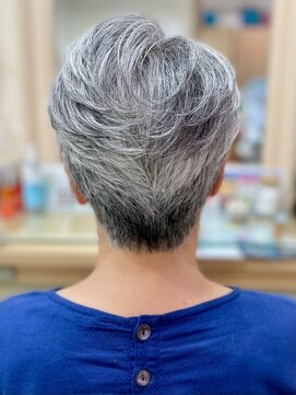 アエラス(Aeolus) グレイヘアエレガントショート