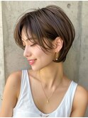 梅田/髪質改善/マロンブラウン☆ウルフマッシュヘア