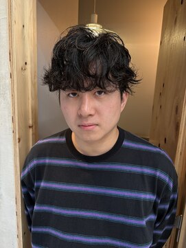 リリック パーマ(LYLICK) 元の癖毛を伸ばしながら緩パーマ