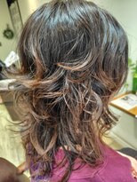 トイロ ヘアアンドスパ(10iRo hair & spa)&nbsp;コテ巻き風パーマ