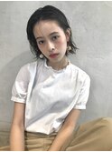 【新宿】ショートボブ切りっぱなし20代30代40代似合わせカット