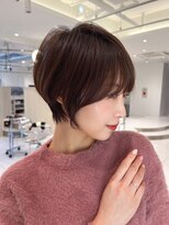 オーロ Costa西宮北口(ORO)&nbsp;大人ショートボブ丸みショートカットマッシュショート前髪あり