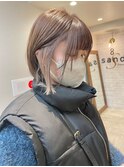 イヤリングカラーボブ