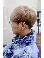 イタクラ 赤道店 (ITAKURA)&nbsp;メンズカット/ダブルカラー/ベージュ/白髪ぼかし