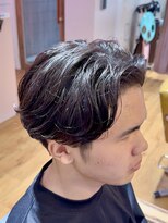 アヴァンス 天王寺店(AVANCE.) アップバング×毛流れパーマ